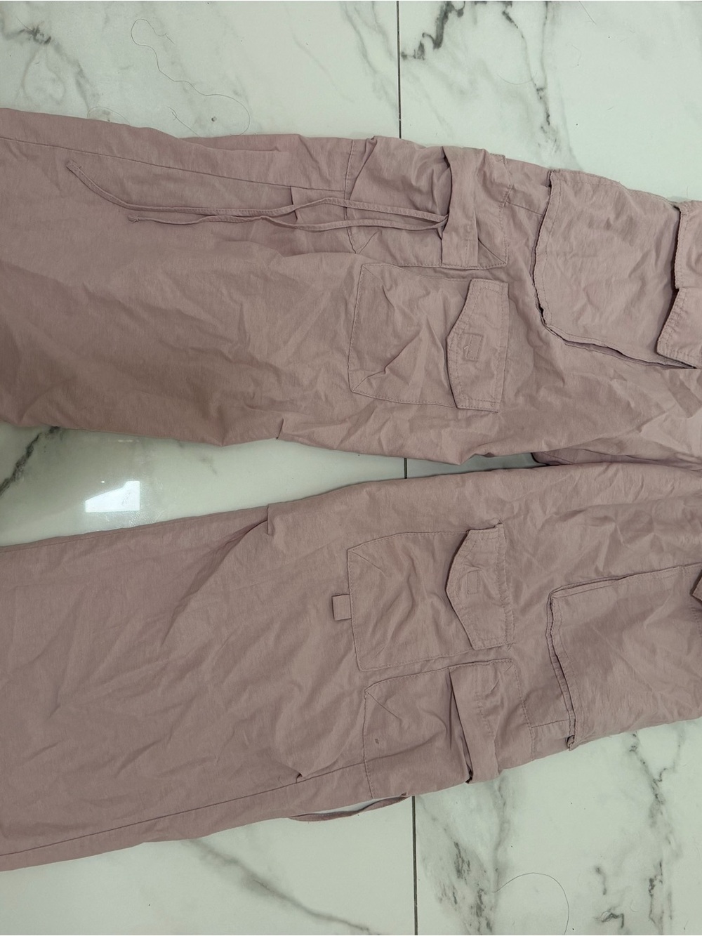 Aeropostale Men's Cargo Pants in Dusty Mauve
